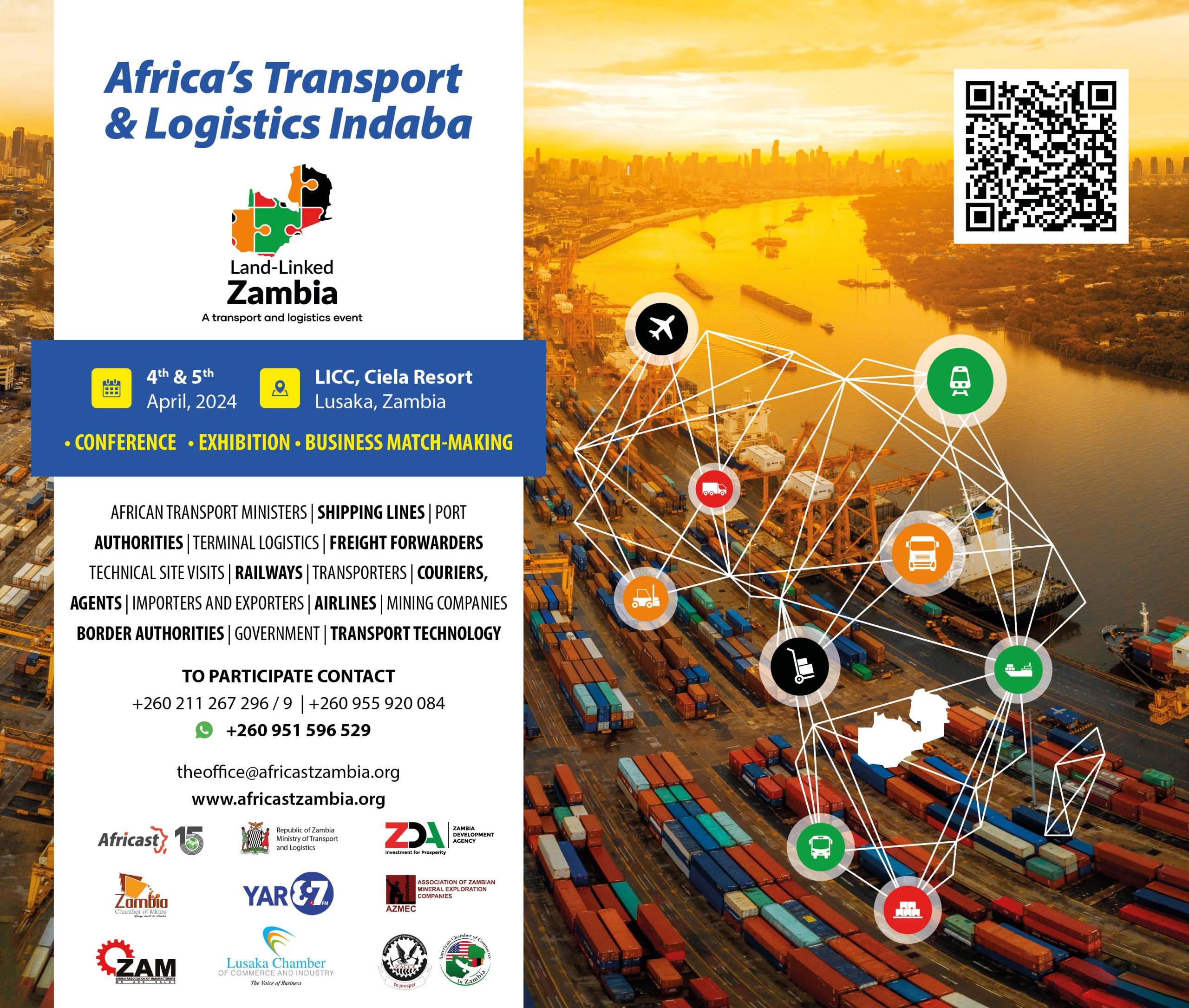 LAND-LINKED ZAMBIA 2024 CONFERENCE & EXHIBITION(TRANSPORT AND LOGISTICS)